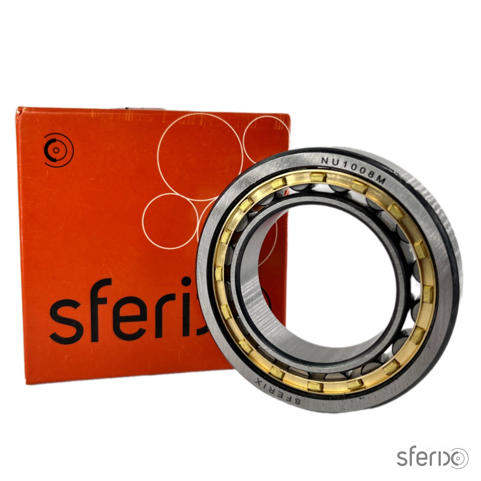 Цилиндрический роликовый подшипник NU1008 M SFERIX - Сферикс - фото -  1